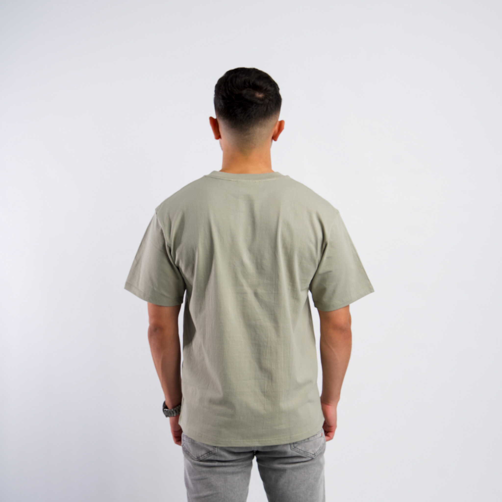 Army Green Oversized T-shirt slide 2